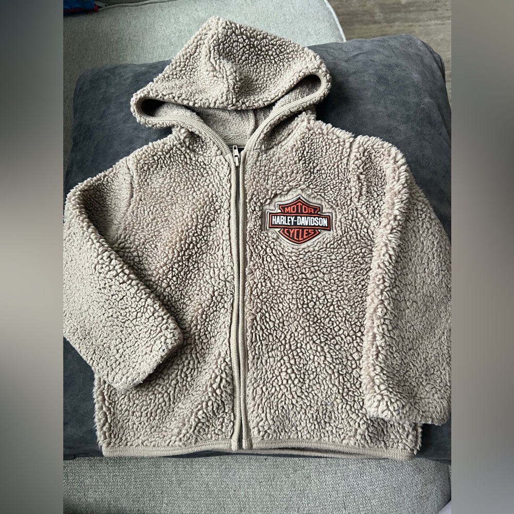 Harley-Davidson® Bar & Shield Full Zip Sherpa Hooded Jacket